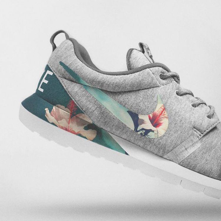 nike flower shoes new